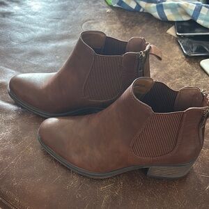 Brown Ankle Boots